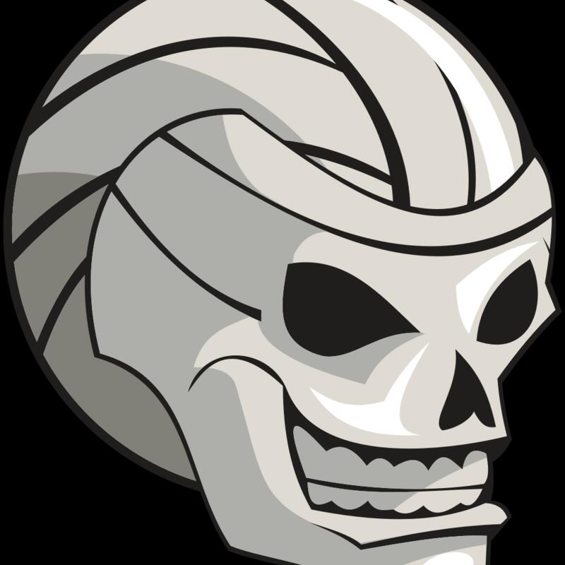 VOLLEYBALL SKULL RQC Thumbnail