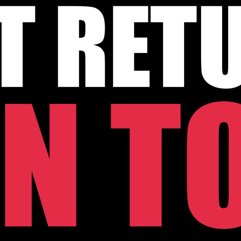 If Lost Return To Crown Towers Schoolies Funny Thumbnail